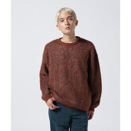 YOKE／ヨーク／4COLOR MIX JACQUARD MOHIAR CREWNECK | ガーデン  