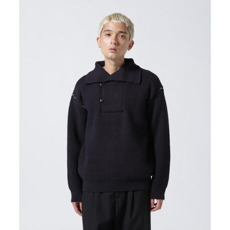 YOKE／ヨーク／High Neck Rib Knit | ガーデン(GARDEN) | マルイウェブ 
