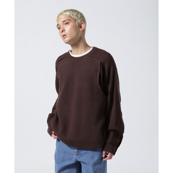YOKE／ヨーク／Broken Crewneck Sweater | ガーデン(GARDEN) | マルイ
