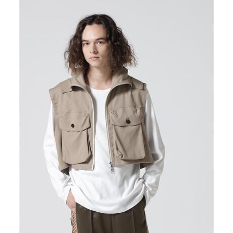 URU／ウル／HOODED VEST | ガーデン(GARDEN) | マルイウェブチャネル