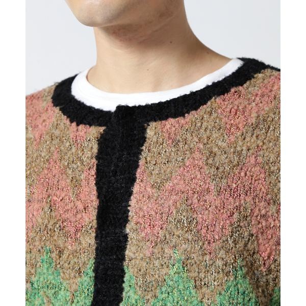 URU／ウル／CREW NECK KNIT CARDIGAN | ガーデン(GARDEN) | 7882241364