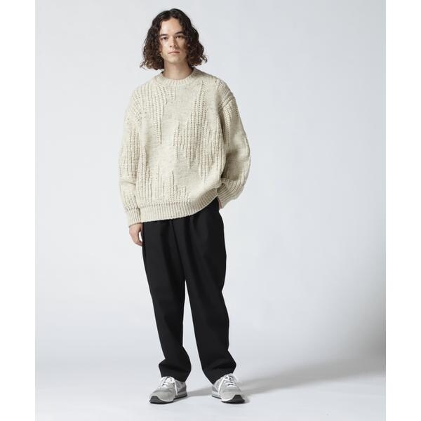 YOKE／ヨーク／Iregular Knitted Crewneck Sweater | ガーデン(GARDEN