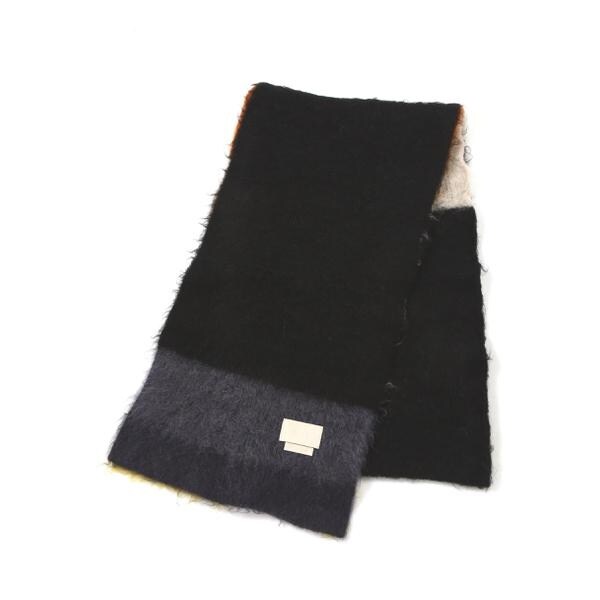 YOKE(ヨーク) STILL BORDER MOHAIR LONG STOLE YOKE／ヨーク／STILL BORDER MOHAIR LONG STOLE | ガーデン