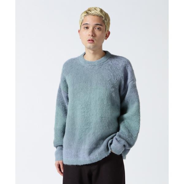 YOKE／ヨーク／GRADATION JACQUARD SWEATER | ガーデン(GARDEN