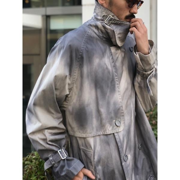 YOKE／ヨーク／SPRAY PRINTED TRENCH SP | ガーデン(GARDEN