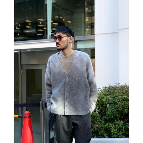 YOKE／ヨーク／GRADATION JACQUARD CARDIGAN 新年別注SP | ガーデン 