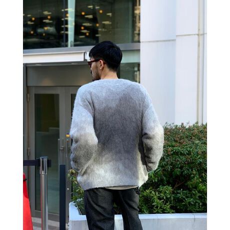 YOKE／ヨーク／GRADATION JACQUARD CARDIGAN 新年別注SP | ガーデン 