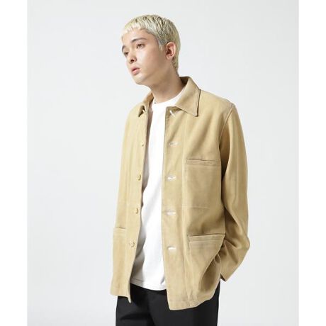 YOKE／ヨーク／SHEEP SUEDE COVERALL JACKET | ガーデン(GARDEN 