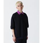 FUMITO GANRYU／フミト ガンリュウ／Large polo shirt／ラージ 