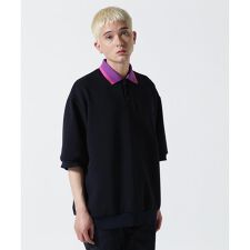 FUMITO GANRYU／フミト ガンリュウ／Large polo shirt／ラージ 
