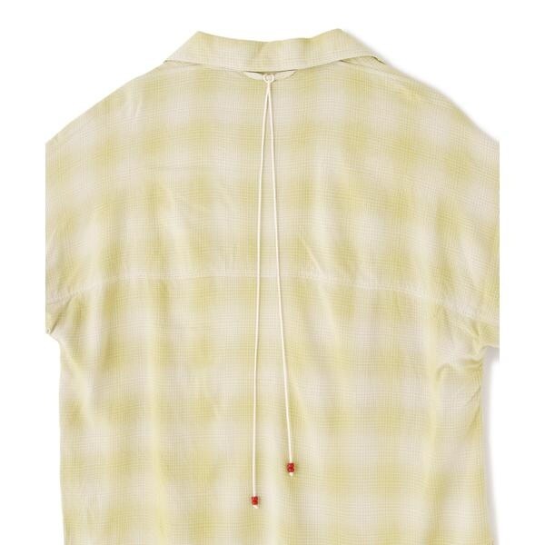 ANCELLM／アンセルム／OMBRE CHECK PULLOVER SHIRT | ガーデン