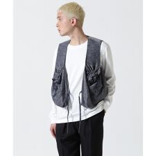 Sasquatchfabrix.／サスクワッチファブリックス／DRAWSTRING PK VEST 