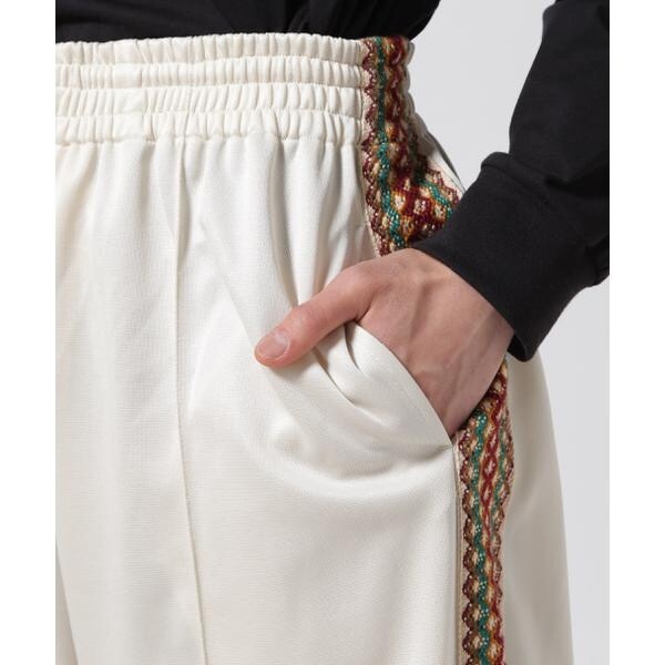 Toironier／トワロニエ／SIDE LINE BAGGY TRACK PANTS
