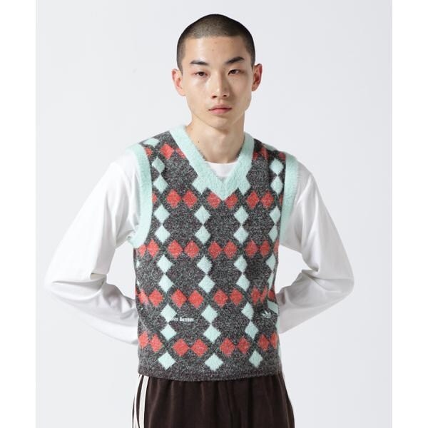 Wales Bonner adidas／ウェールズ・ボナー アディダス／KNIT VEST