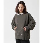 ANCELLM／アンセルム／HOODIE CUTOFF CRASH SWEAT SHIRT | ガーデン 