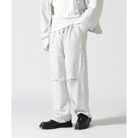 ANCELLM DYED SWEAT PANTS 継ぎ足さ