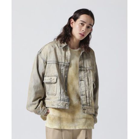 ANCELLM／アンセルム／CRASH DENIM JACKET type-2 | ガーデン(GARDEN 