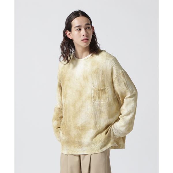 ANCELLM／アンセルム／DYED MESH LS T-SHIRT | ガーデン(GARDEN