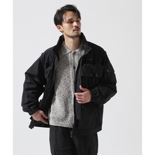 ジャケット・アウター YOKE MULTI POCKETS UTILITY BLOUSON YOKE MULTI POCKETS UTILITY BLOUSON [BLACK] - Fresh Service