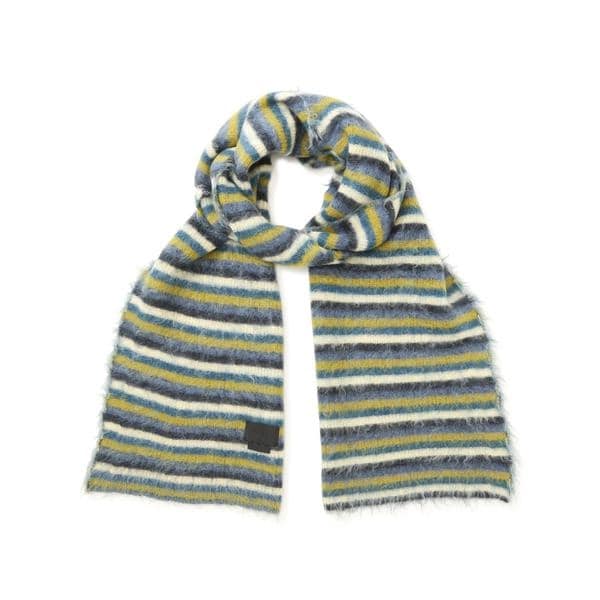 S*送様 YOKE 21aw MOHAIR BORDER LONG STOLE YOKE MOHAIR BORDER LONG STOLE 21aw