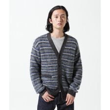 YOKE／ヨーク／MOHAIR BORDER CARDIGAN