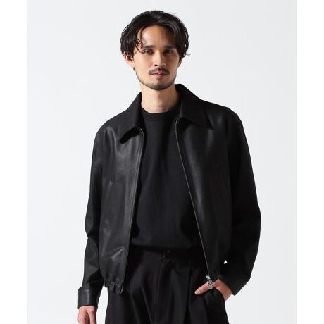 YOKE／ヨーク／GOAT SUEDE NAPPALAN LEATHER ZIP BLOUSON | ガーデン 
