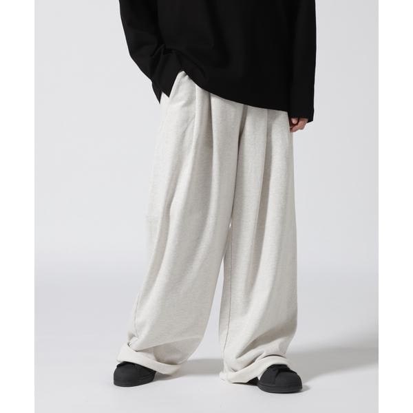 Toironier／トワロニエ／2tuck wide denim pants | ガーデン