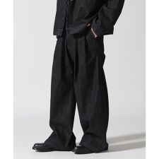 Toironier／トワロニエ／Denim 2Tuck Side Tuck Pants