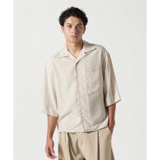 Toironier／トワロニエ／Open-Collar Shirt