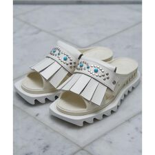 BENCH／ベンチ／BENSAN-D TURQUOISE CHUNKY LOAFER SQUARE