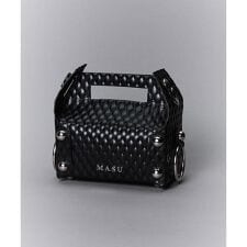 MASU／エムエーエスユー／LEATHER CAKE BAG／ M25F9OJ008