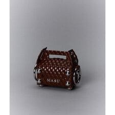 MASU／エムエーエスユー／LEATHER CAKE BAG PETIT／M25F9OJ007