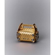 MASU／エムエーエスユー／LEATHER CAKE BAG PETIT／M25F9OJ007