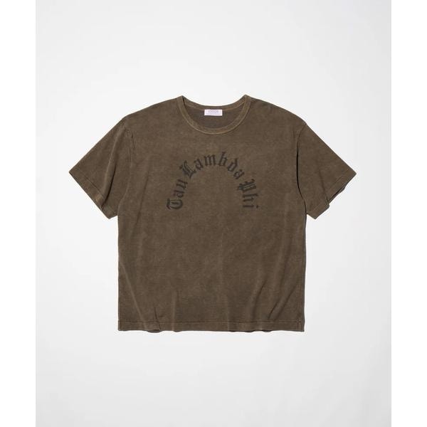 [�}���C]THOUSANDS�^�T�E�U���Y�^AGED GREEK LOGO TEE/�K�[�f���iGARDEN�j �u���E��