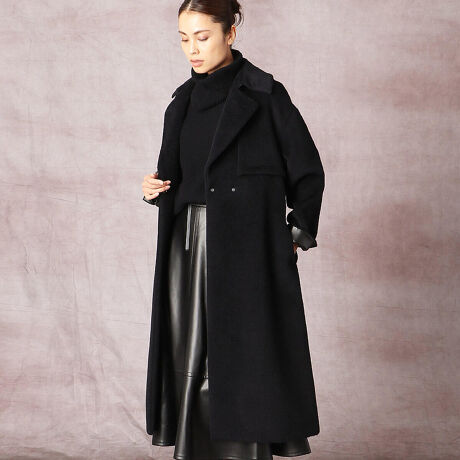 TALLサイズ〕ベビーアルパカ シャギーコート | コムサ(COMME CA 