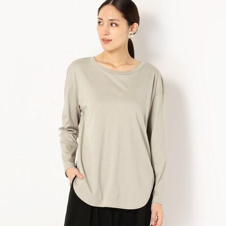 ラウンドヘム 長袖Tシャツ | コムサ(COMME CA) | 15-60EW04-201 | ファッション通販 マルイウェブチャネル