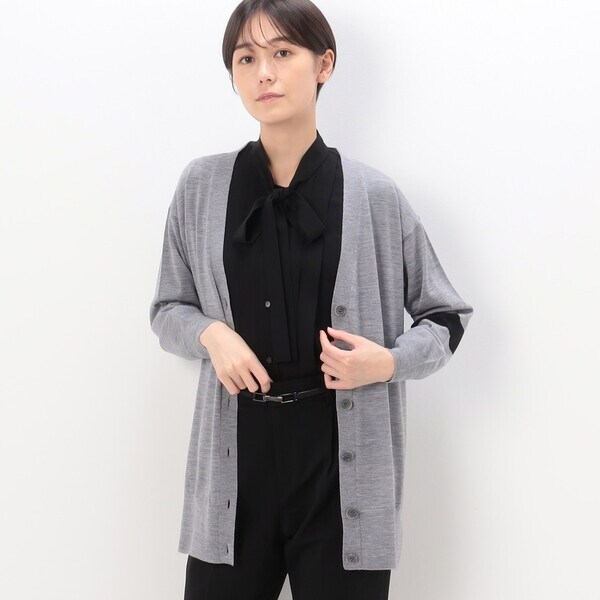 コムサ（COMME CA）/ハイゲージニット カーディガン Sサイズ 〕 ハイゲージニット カーディガン | コムサ(COMME CA