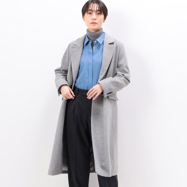 Sサイズ 〕 ウールビーバー コート | コムサ(COMME CA) | マルイウェブ