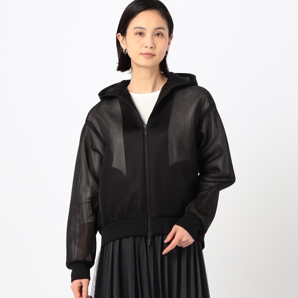 マイクロナイロンフェザーヤーン パーカ | ギャバジン K.T(Gabardine