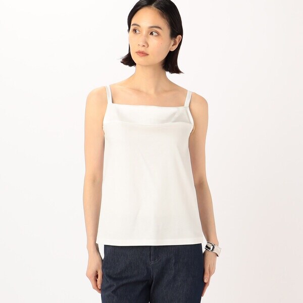 コムサ（COMME CA）/アルビ二スタスムース キャミソール 前後2WAY】アルビ二スタスムース キャミソール | コムサ(COMME CA