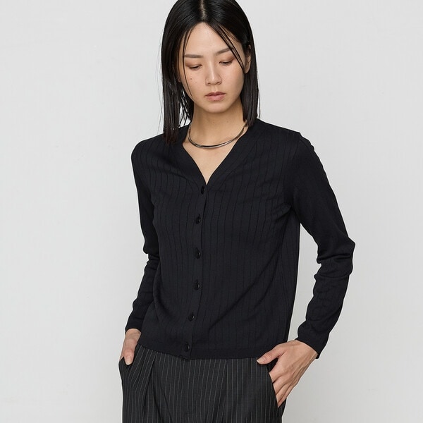 コムサ（COMME CA）/〔 TALLサイズ 〕 コットンダルストレッチ カーディガン TALLサイズ 〕 コットンダルストレッチ カーディガン | コムサ(COMME