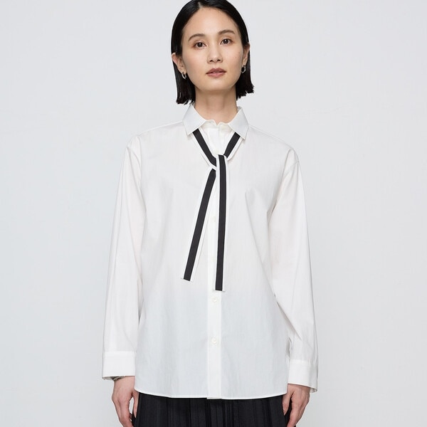 コットンポプリンストライプ シャツ | コムサ(COMME CA) | マルイ