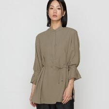 〔 TALLサイズ 〕 フルダルクリセタツイル広幅／フェブロツイル ブラウス