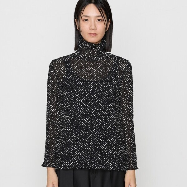 ストレッチシアーサッカードット柄 プルオーバー | コムサ(COMME CA