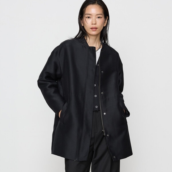 洗える】テンセルナイロンストレッチ MA-1 ブルゾン | 23区(23KU