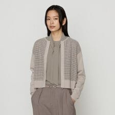 コムサ(COMME CA)のラメタック カーディガン