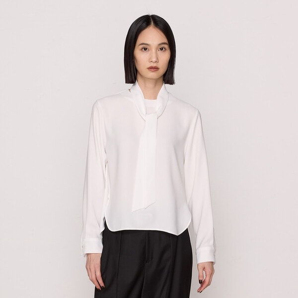 2WAY】プルエラバックサテン ブラウス | コムサ(COMME CA) | マルイ