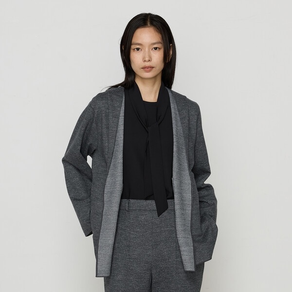 【新品】Gabardine K.T シアーサテン シアーブルゾン ウォッシャブル Gabardine K.T シアーサテンブルゾン シアーブルゾン