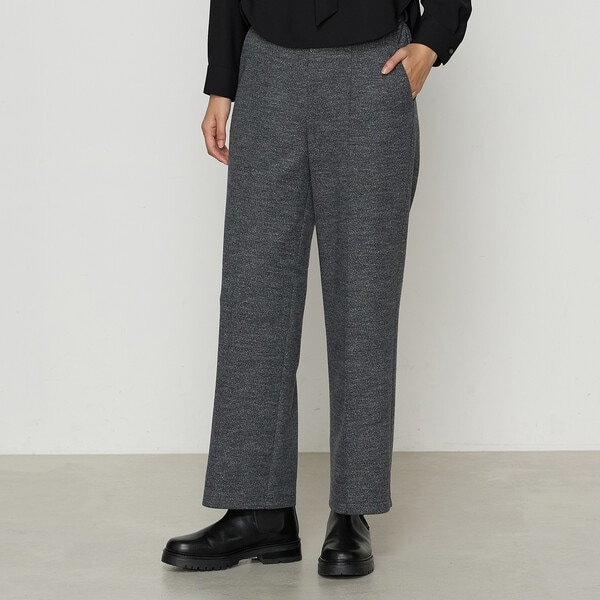 TALLサイズ 〕 【ブライトリーセットアップ】サテンストライプ パンツ