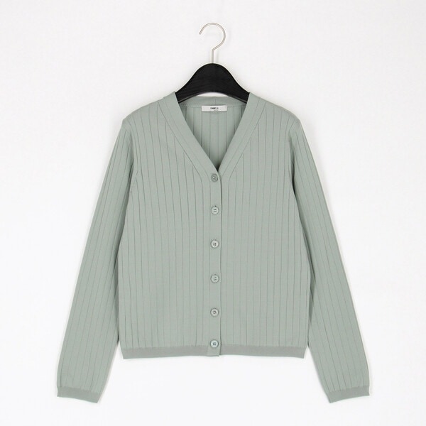 TALLサイズ 〕 梳毛ウール 着流しカーディガン | コムサ(COMME CA